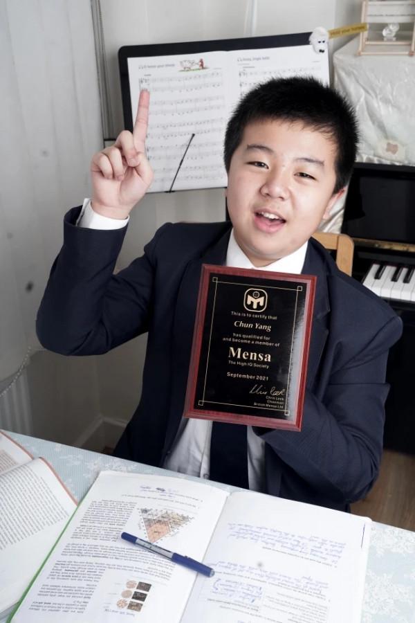 來自中國的12歲男孩智商超越愛因斯坦