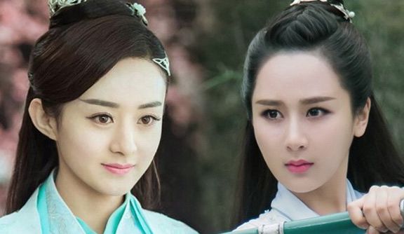 當80後美人遇到90後美人，真是一代不如一代，顏值差距一目瞭然