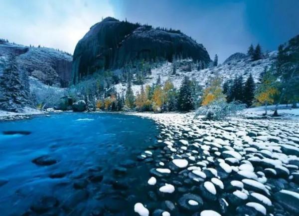 阿勒泰的冰雪風情