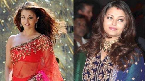 印度美人艾西瓦婭：產後胖成大嬸被罵，10歲女兒繼承了她的大眼睛