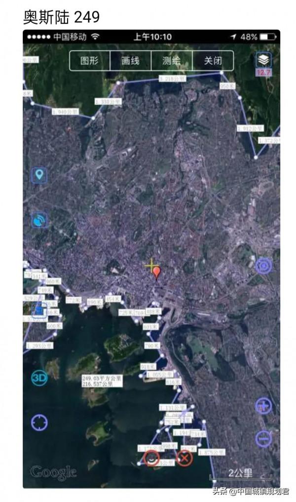 整個歐洲建成區面積超過100平方公里的城市還沒有中國多