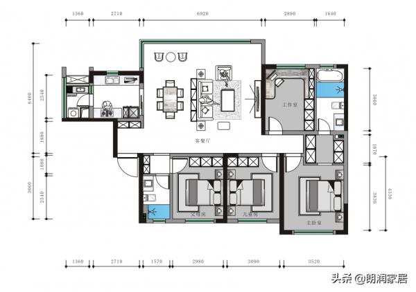 拆掉次臥做的榻榻米，現在流行這樣做