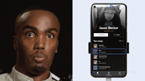 谷歌發明最新科技，眼神操控手機