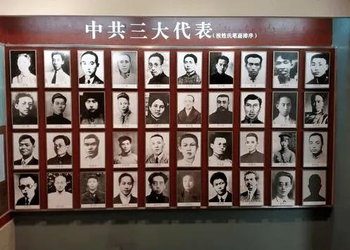 中共一大到七大時的黨員數