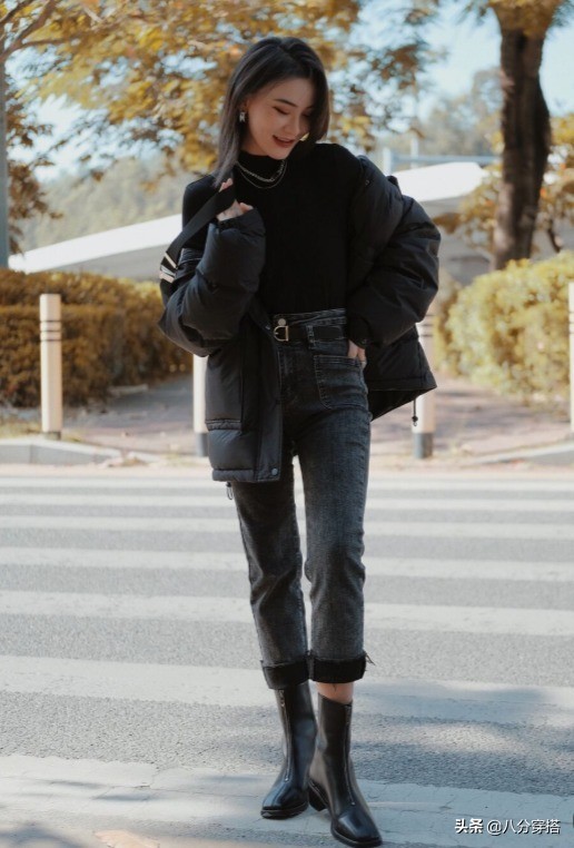 冬季不要瞎打扮，多試試這些百搭顯瘦的鞋子，小個子穿也很合適