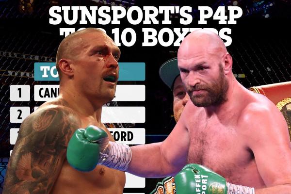 拳擊P4P前10排行榜出爐，烏西克超越泰森富里，阿瓦穩居第一