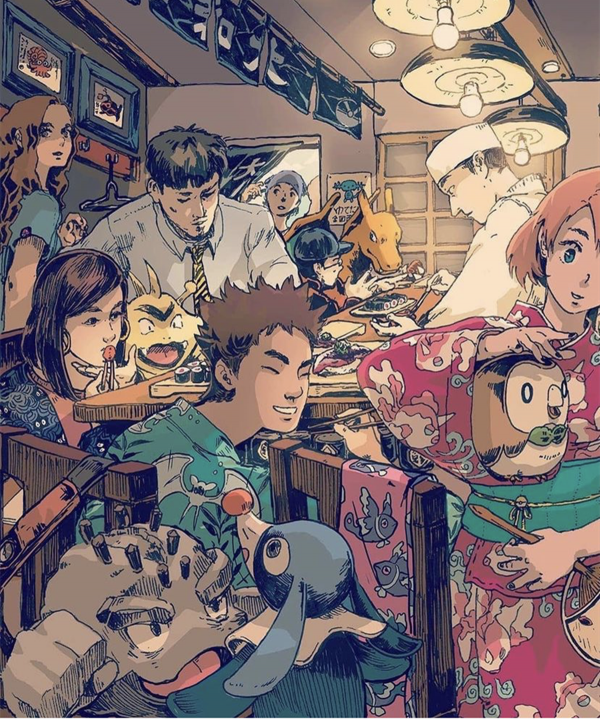 動漫難得一見的溫馨場景，不是在大結局，就只出現在幻想劇情當中