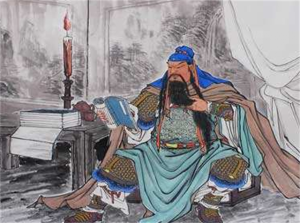 60年代湖北關羽墓被挖開，墓室盡頭，發現4根鐵鏈懸掛的古棺