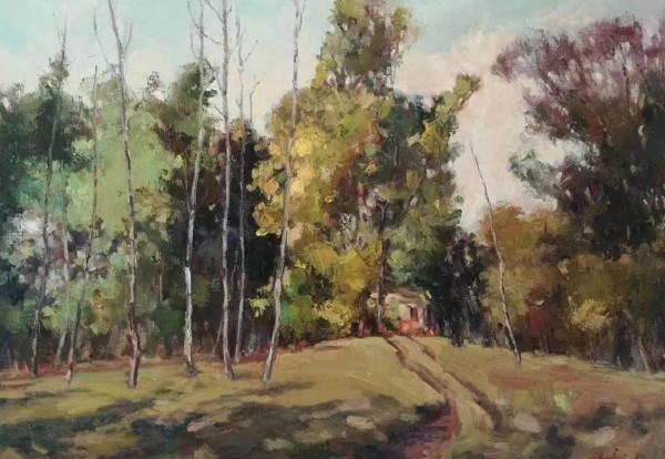 油畫家胡永斌作品