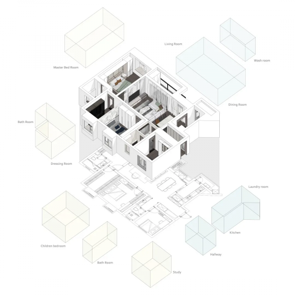 四室巧改三室，這個愜意之家打破你對精裝房的偏見