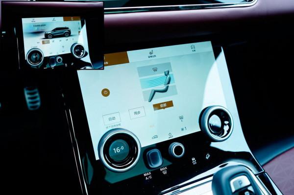 後排空間充裕 乘坐品質也大幅提升 路虎極光L實拍簡評