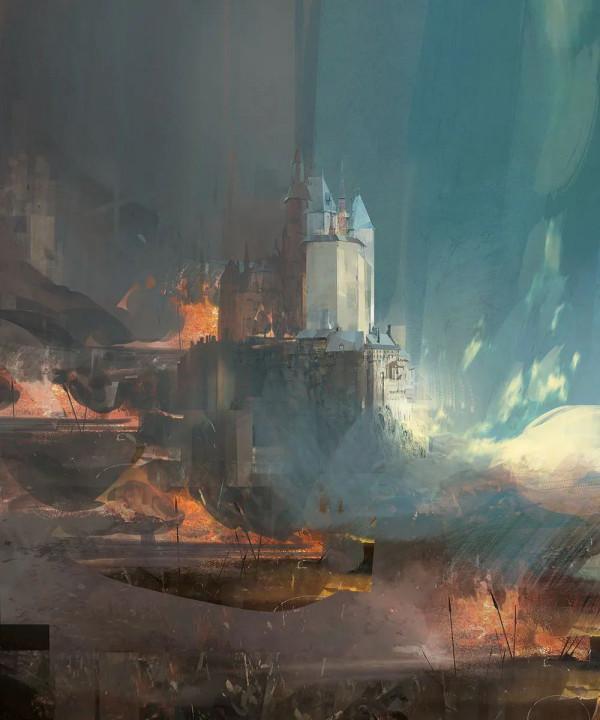 超硬核！這場景原畫，愛了