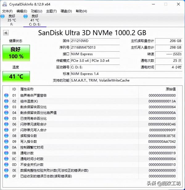 反向升級老版本更值錢？539元西數SN550 1TB固態硬碟緩外800M速度