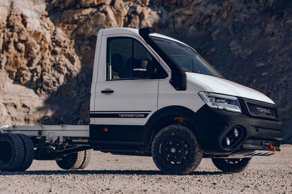 進口四驅越野底盤是它！Torsus四驅底盤，好的房車底盤都在國外