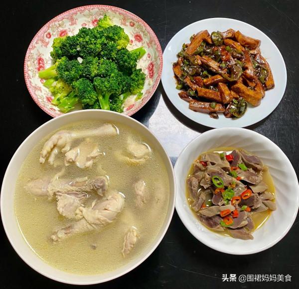 冬季晚餐吃什麼？分享7日營養晚餐，24道菜，葷素搭配，營養美味