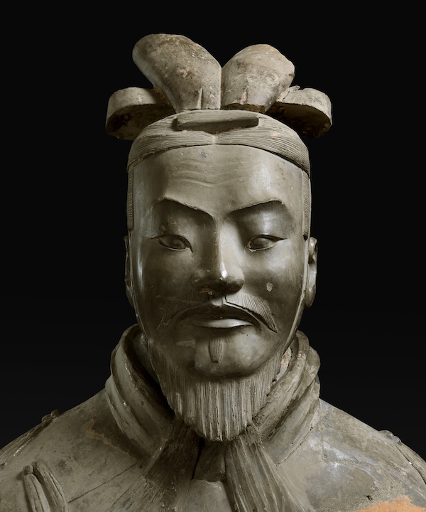 “在希臘遇見兵馬俑”線上展，平行時空裡的五彩兵馬俑