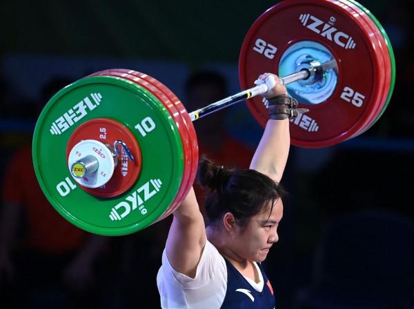 舉重——女子76公斤級決賽賽況