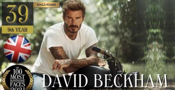 外媒評全球百大最帥面孔：貝克漢姆第39、C羅第86