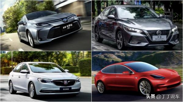 2021全年合資轎車銷量！軒逸是年度銷冠，朗逸超越卡羅拉