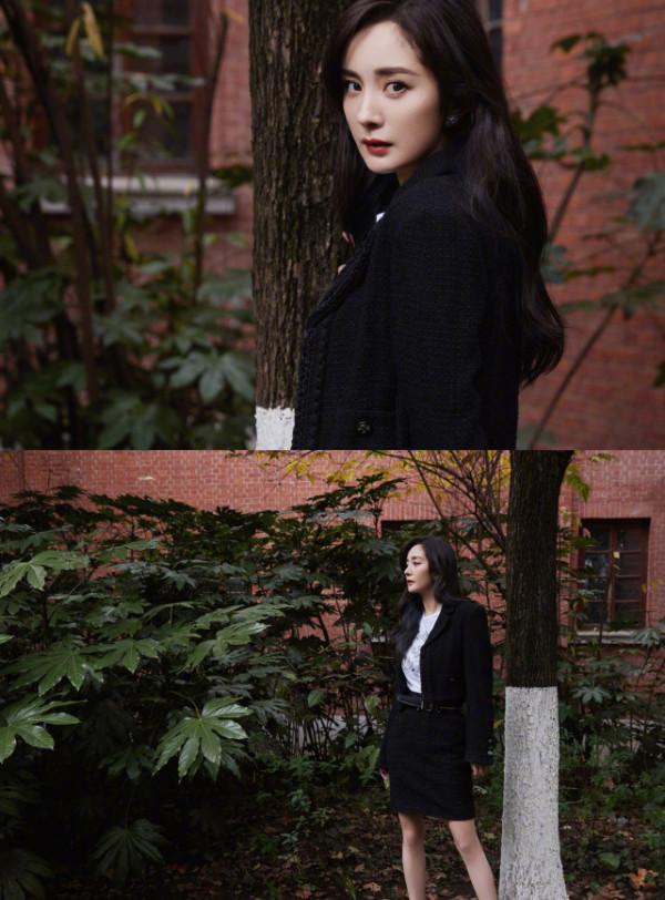 楊冪升官後發言太霸氣！穿職場裝帶名媛範，簡約風穿出滿滿高階感