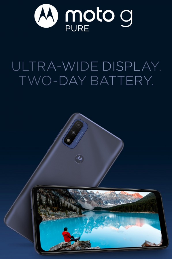 摩托羅拉G Pure和Moto E40官方圖片在釋出前洩露 摩托羅拉G Pure和Moto E40官方圖片在釋出前洩露