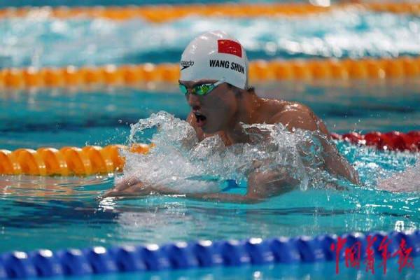 汪順、張雨霏強勢登場 汪順、張雨霏強勢登場