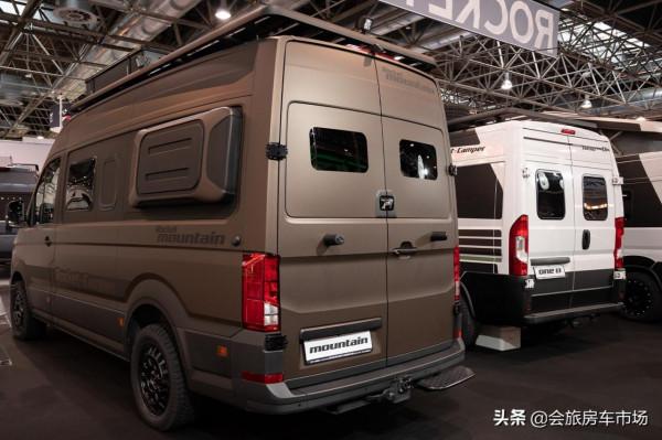 稀缺MAN商用底盤四驅房車，內部獨特設計廚房可拼成床位