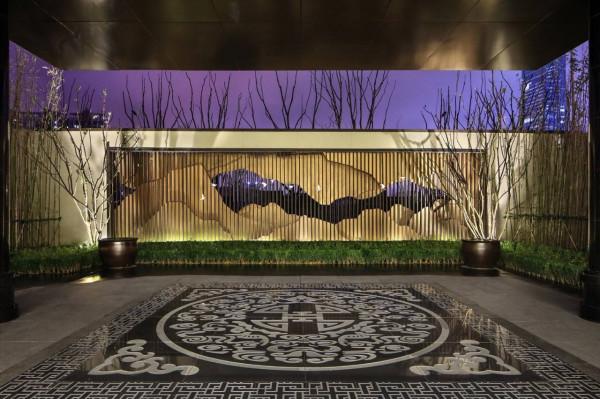 庭院中那些充滿“仙氣”的景牆長什麼樣