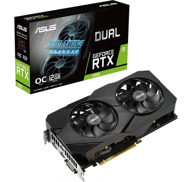 華碩推出GeForce RTX 2060 12GB DUAL顯示卡
