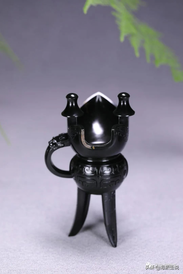 河磨玉精品賞析丨從一隻青銅爵看古人飲酒的儀式感