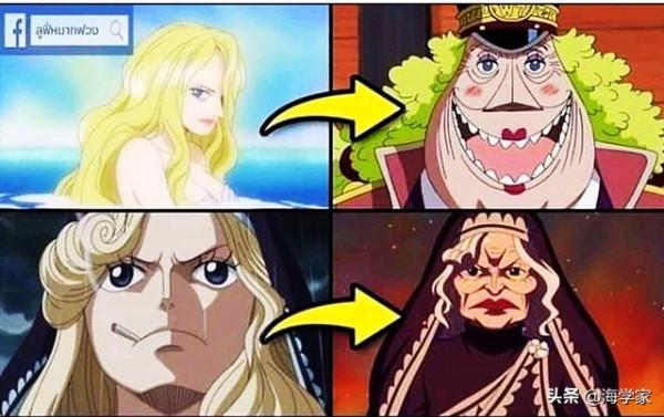 海賊王:時間真是把殺豬刀!這七位大媽年輕時誰也不比娜美差? 海賊王:時間真是把殺豬刀!這七位大媽年輕時誰也不比娜美差?
