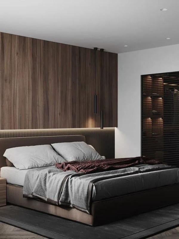 極簡高階灰與木質元素的和諧搭配，時尚又帥酷