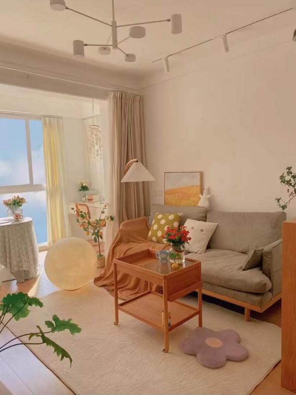 女主4&period;5W裝80㎡小兩居，硬裝超簡單，完工超好看，堪稱省錢教科書