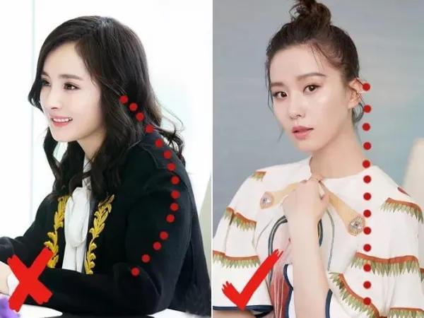 明星駝背有多醜，高顏值都拯救不了，楊冪劉亦菲均上榜