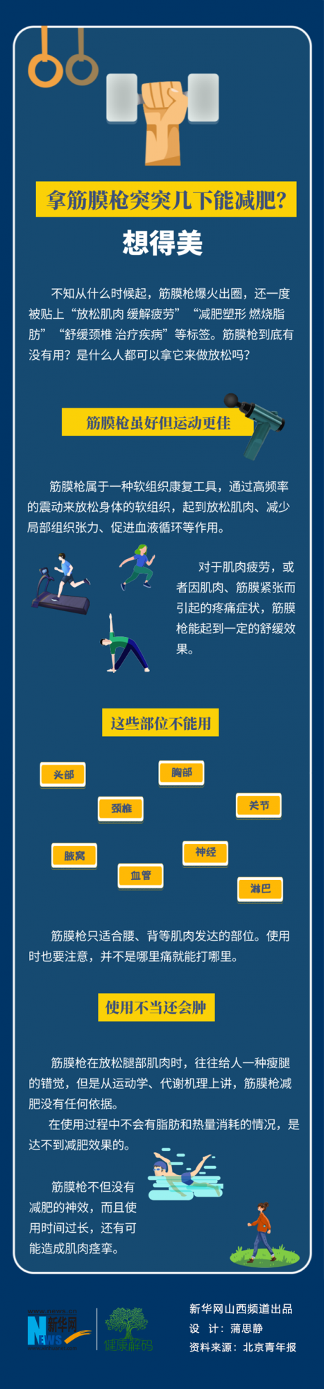 拿筋膜槍突突幾下能減肥？想得美