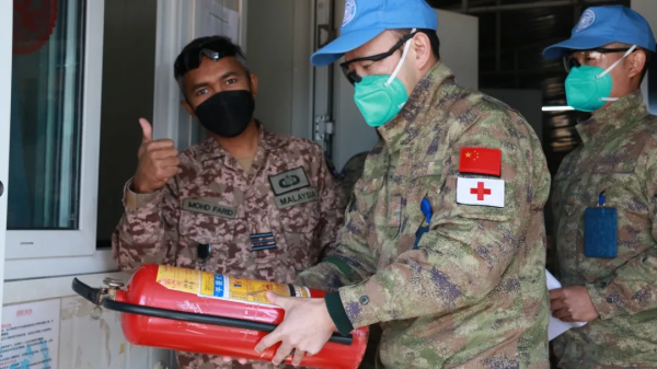 贊！中國第20批赴黎維和醫療分隊高標準透過聯合國裝備核查