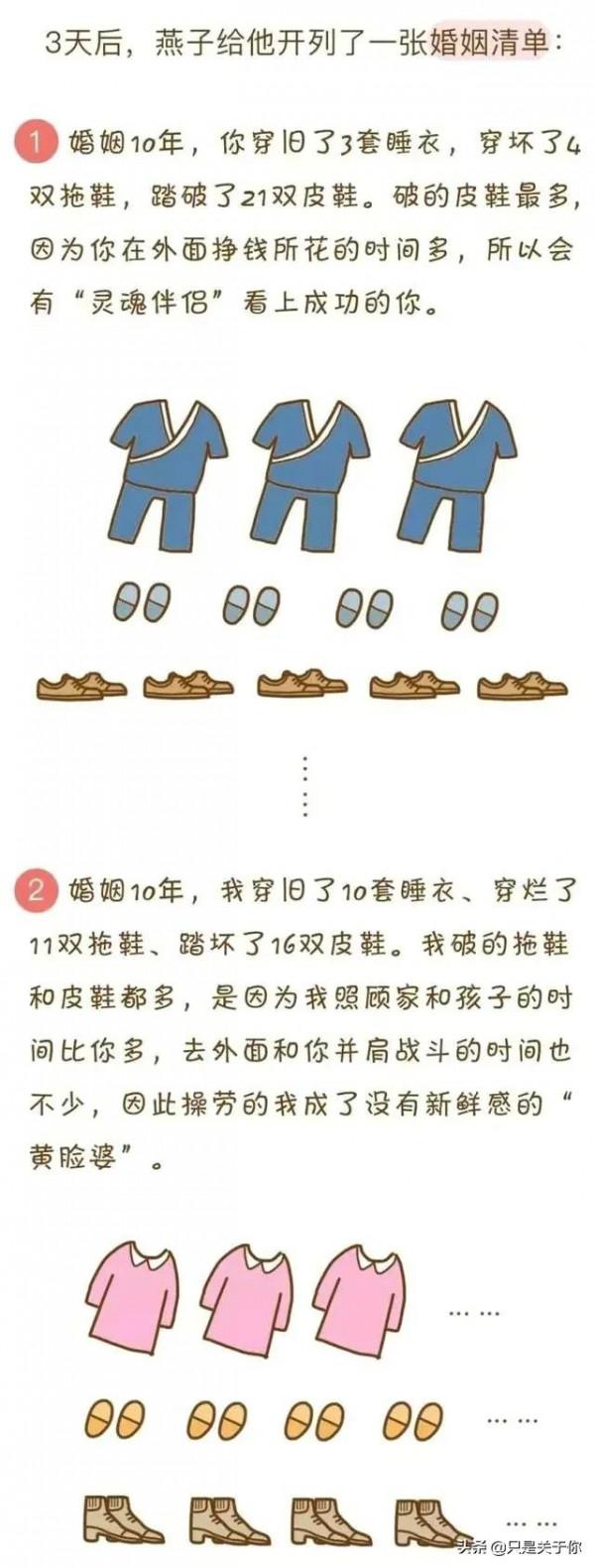 漫畫：一張離婚清單，感動了多少人