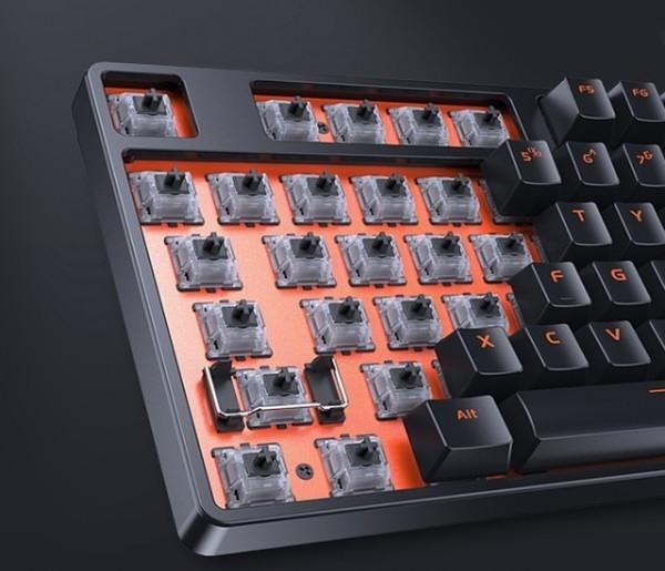 雙色注塑科技 達爾優真機械鍵盤79元