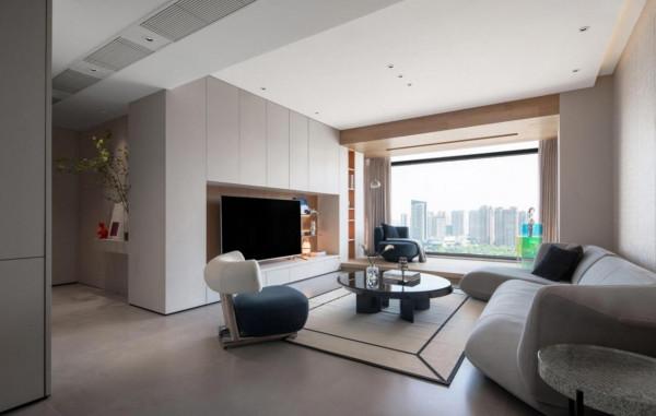 難怪低飽和度色彩越來越流行，看了她160㎡大宅後，確實很溫馨