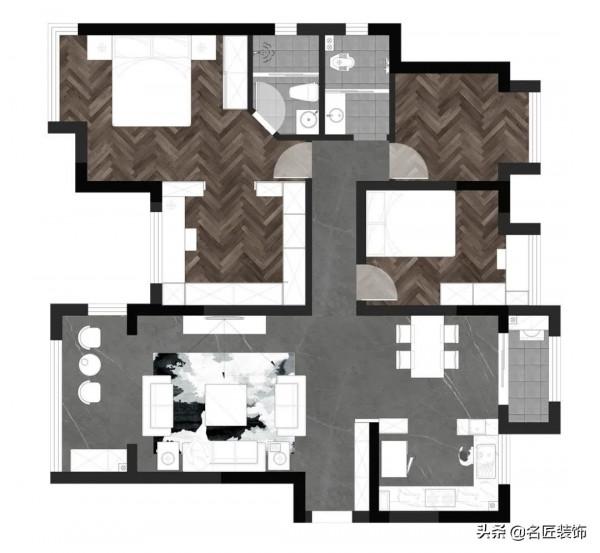 「生活美學」128㎡ 北歐輕奢 | 清新浪漫，明媚如春日裡的花田