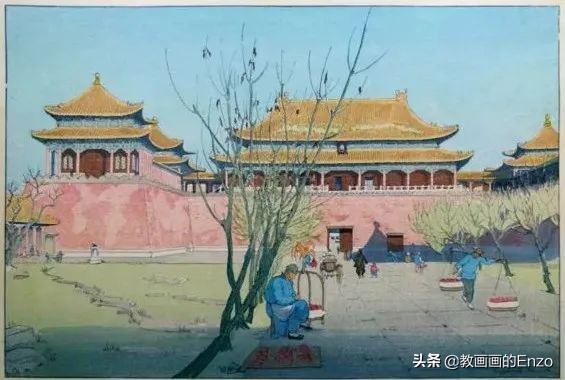 外國女畫家畫的100年前的中國,你見過嗎? 外國女畫家畫的100年前的中國,你見過嗎?