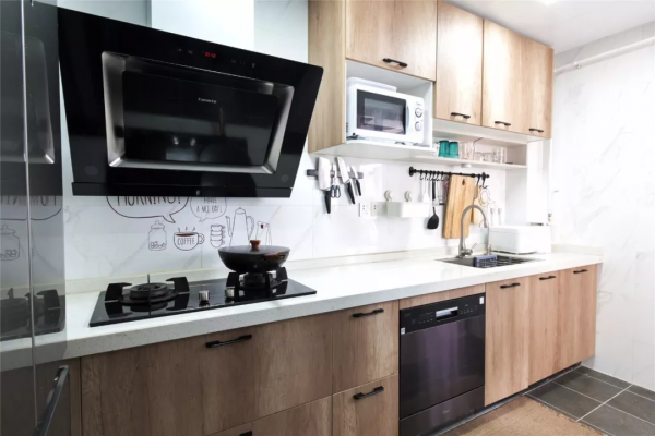 100平現代北歐風裝修案例，穩重中帶有輕鬆