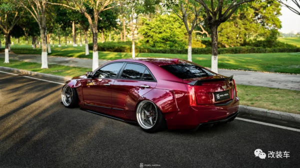 凱迪拉克ATS-L泡水了怎麼辦?不用慌先改套MB寬體壓壓驚 凱迪拉克ATS-L泡水了怎麼辦?不用慌先改套MB寬體壓壓驚