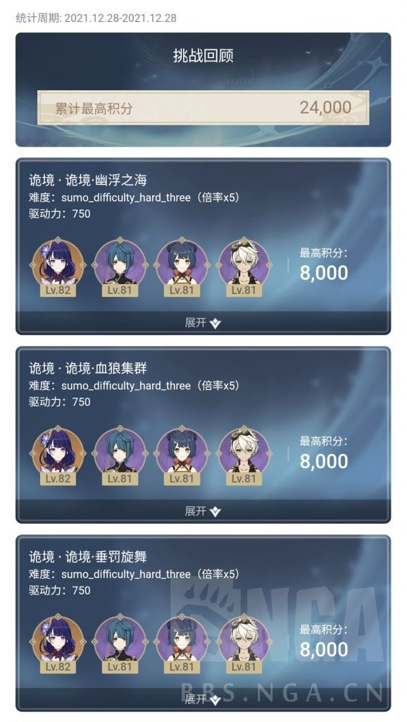 原神：圓盤雷國全四星武器無藥24000思路