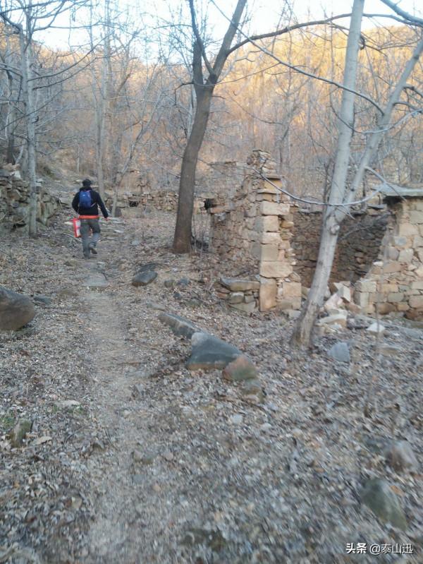 冬至驢行泰山之黃石崖，老平臺，映霞峰，桃花峪東西穿越
