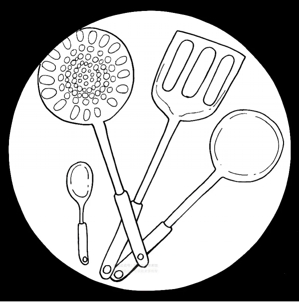 兒童畫教程｜創意寫生美術課程《了不起的廚具》