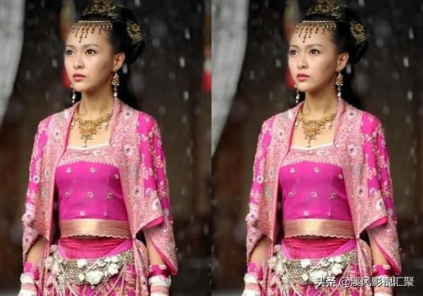 唐嫣的獨孤寧珂有多美？深紫色大氣美豔，黑色濃妝都這麼好看