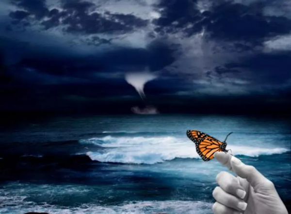 一隻蝴蝶扇動幾下翅膀，可以引起一場龍捲風？