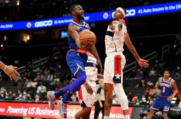 尼克斯大勝奇才，羅斯老而彌堅，哈雷爾怒刷兩雙，庫茲馬又搞笑了