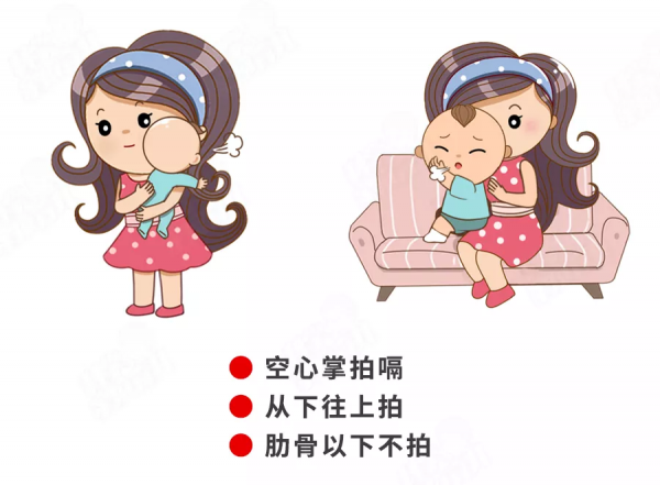 娃嗆奶後，4個動作能救命！希望你用不到，但必須會